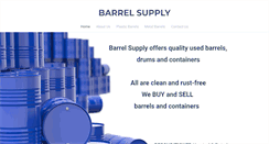 Desktop Screenshot of barrelsupply.com